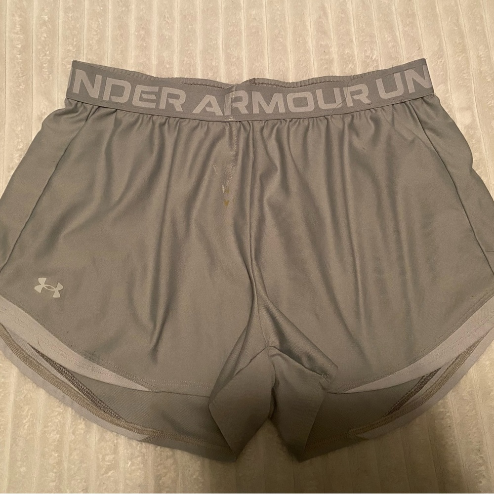 Under Armour Women's Gray Athletic Shorts
